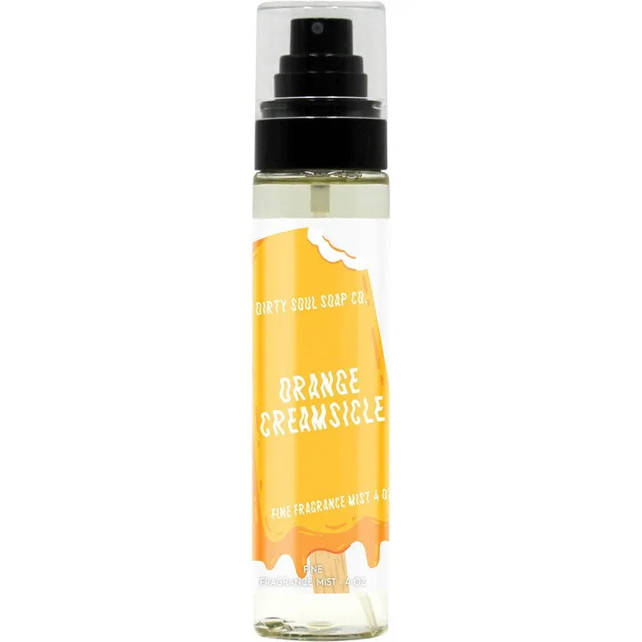 Dirty Soul Soap Co. Orange Creamsicle perfume bottle