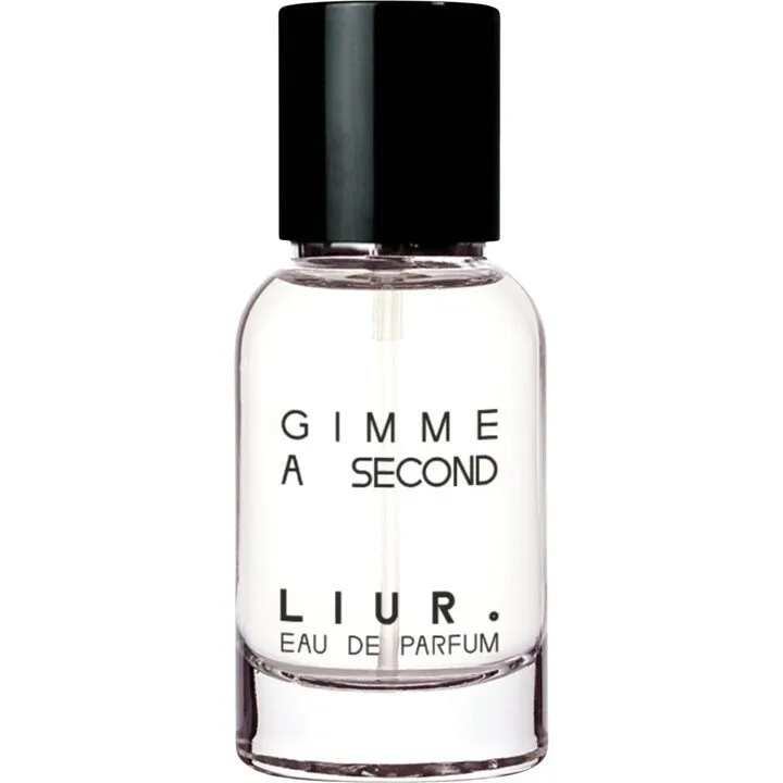 Liur. Gimme a Second perfume bottle