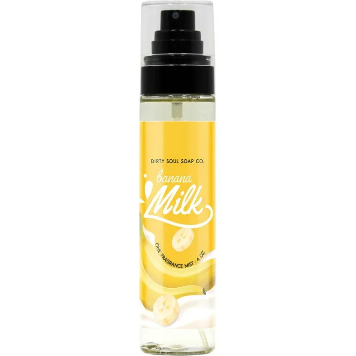 Dirty Soul Soap Co. Banana Milk perfume bottle