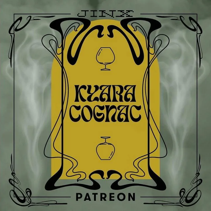 Jinx Kyara Cognac parfüm şişesi
