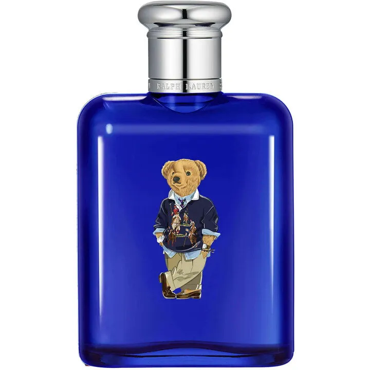 Ralph Lauren Polo Blue Bear Edition 2023 perfume bottle