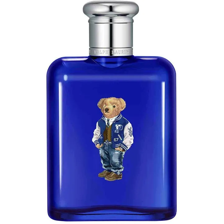 Ralph Lauren Polo Blue Bear Edition 2022 perfume bottle