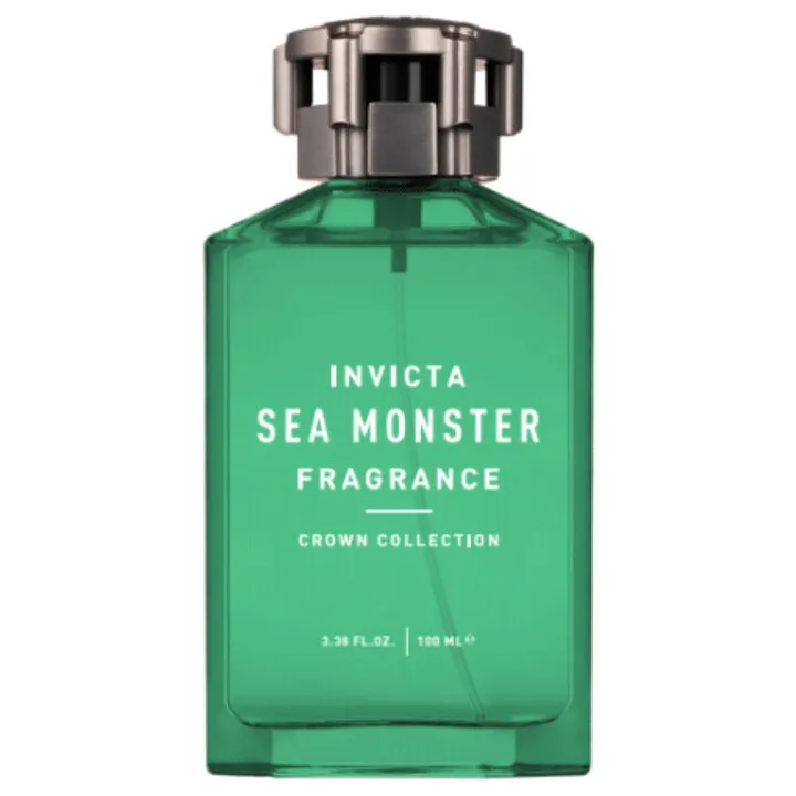 Invicta Sea Monster Crown Collection perfume bottle