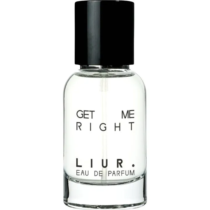 Liur. Get Me Right perfume bottle