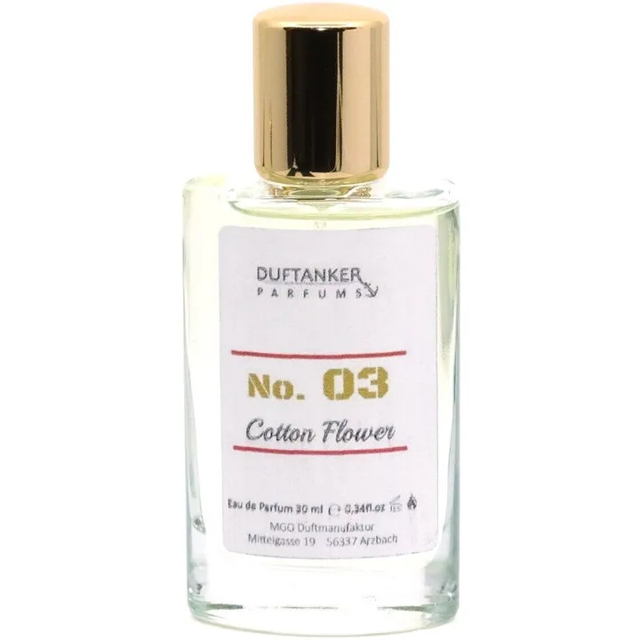 Duftanker MGO Duftmanufaktur No. 03 - Cotton Flower perfume bottle