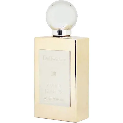 Delfy Amber Leather parfüm şişesi