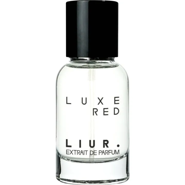 Liur. Luxe Red perfume bottle