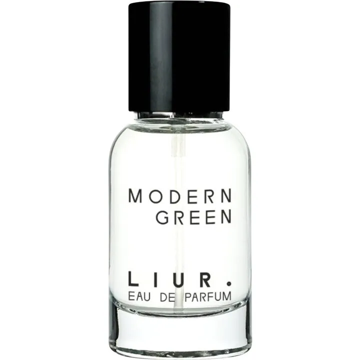 Liur. Modern Green perfume bottle