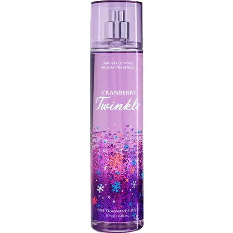 Bath & Body Works Cranberry Twinkle perfume bottle