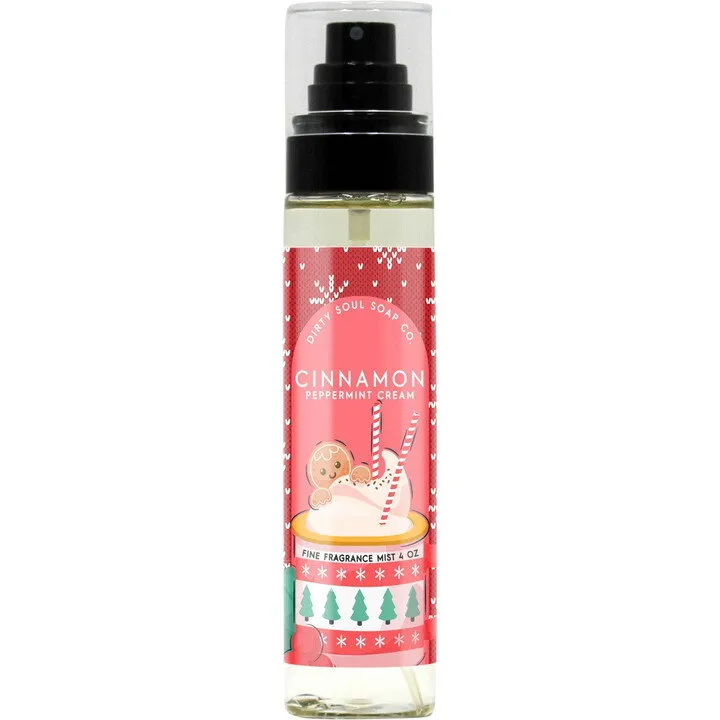 Dirty Soul Soap Co. Cinnamon Peppermint Cream parfüm şişesi