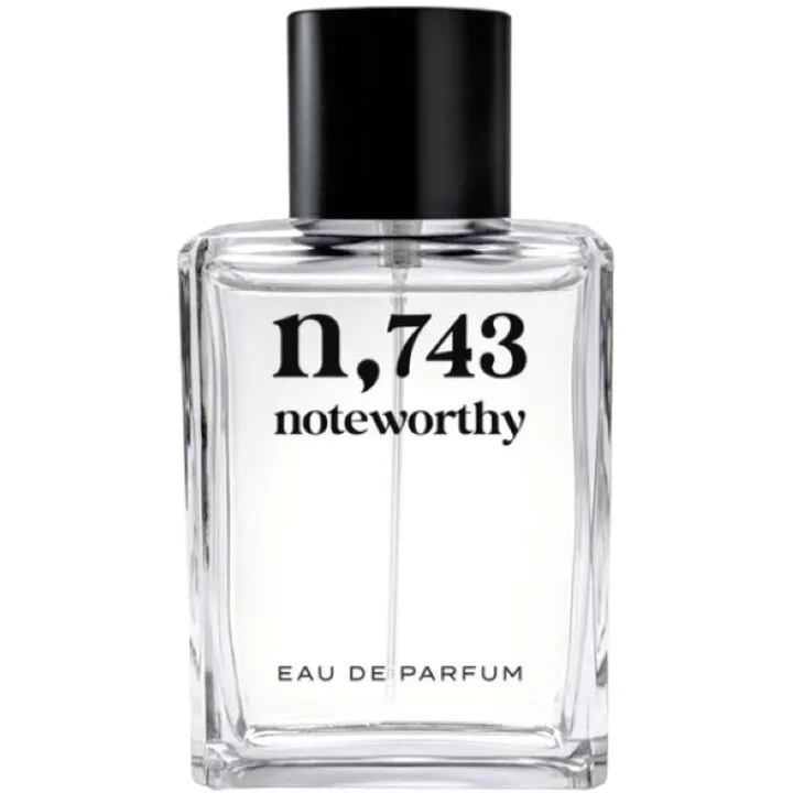 Noteworthy n,743 Shine On / n,743 perfume bottle