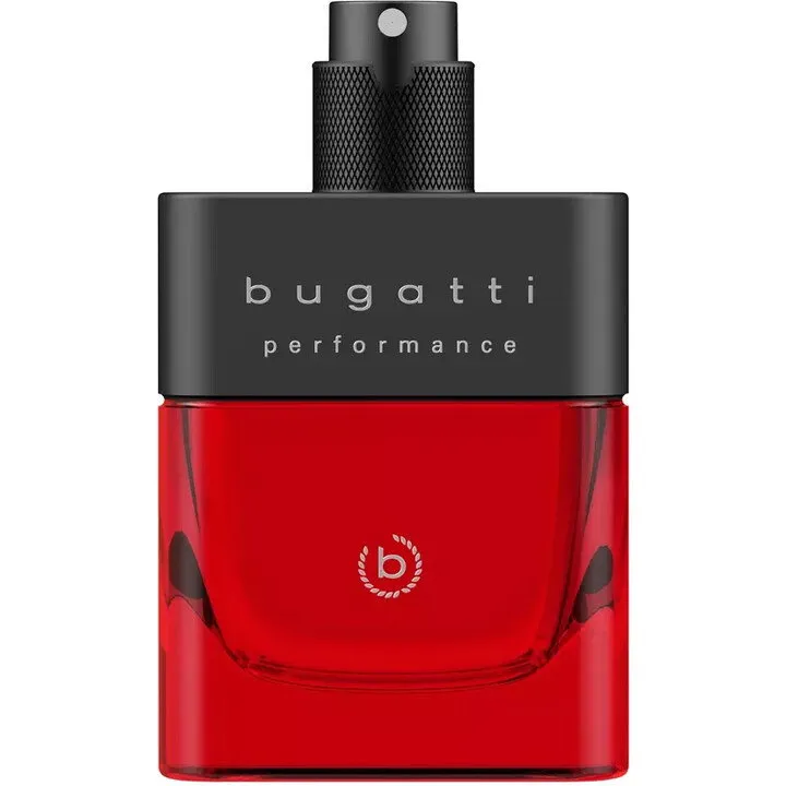bugatti Fashion Performance Red parfüm şişesi