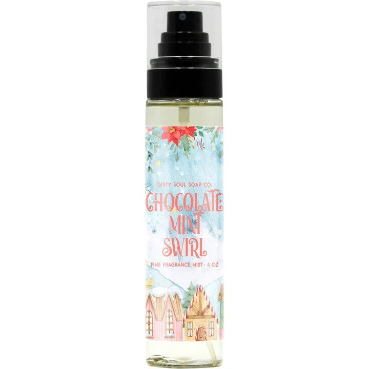 Dirty Soul Soap Co. Chocolate Mint Swirl perfume bottle