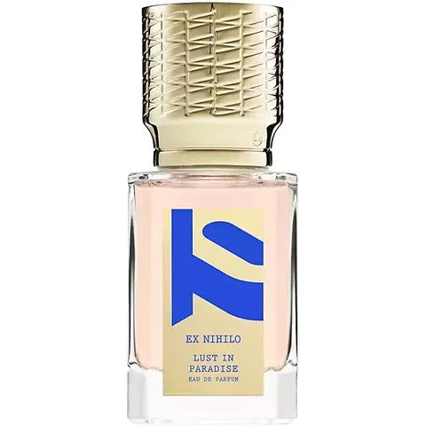 Ex Nihilo Lust in Paradise Ten Years perfume bottle