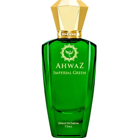 Ahwaz Imperial Green perfume bottle