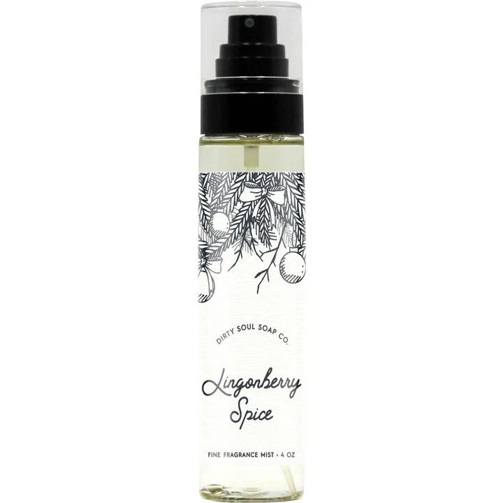 Dirty Soul Soap Co. Lingonberry Spice perfume bottle