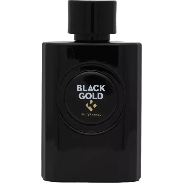 Luxury Concept Perfumes Black Gold perfume bottle