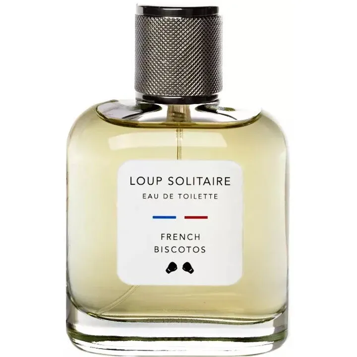 French Biscotos Loup Solitaire perfume bottle