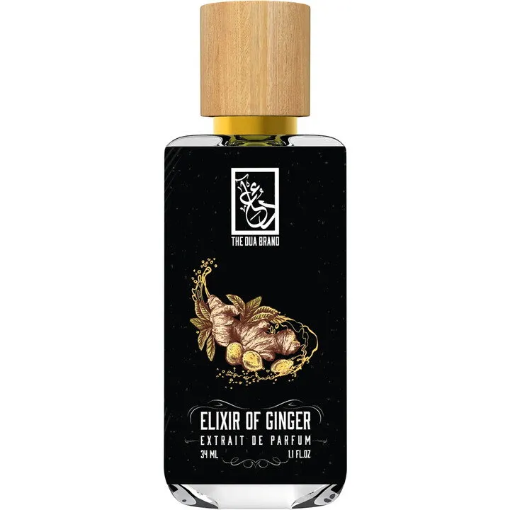 The Dua Brand Elixir of Ginger perfume bottle