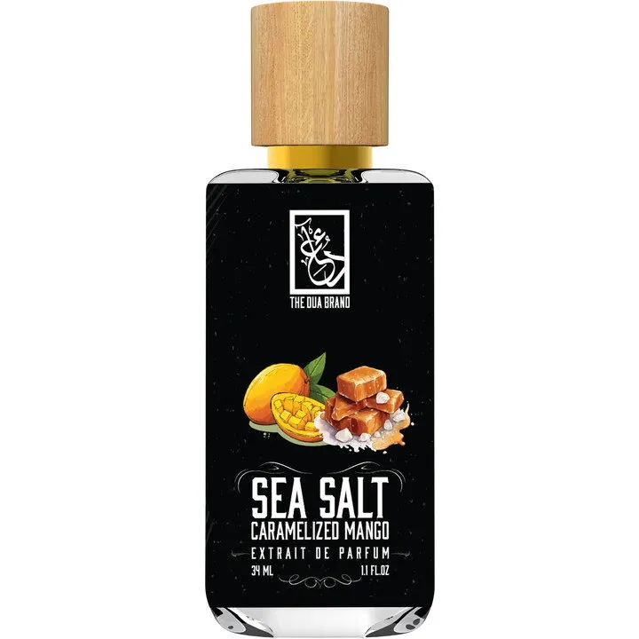The Dua Brand Sea Salt Caramelized Mango perfume bottle