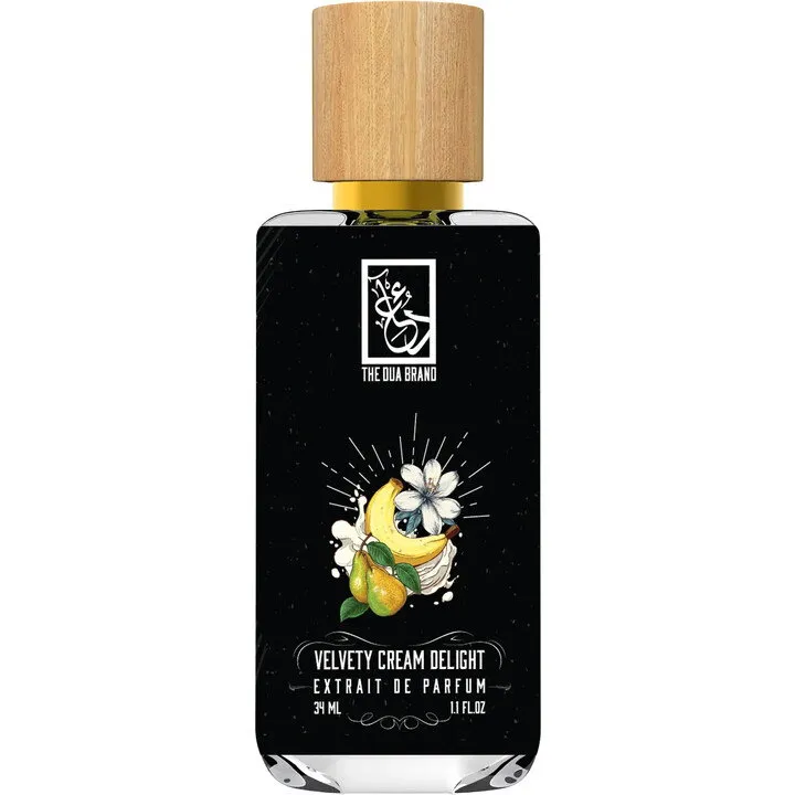 The Dua Brand Velvety Cream Delight perfume bottle