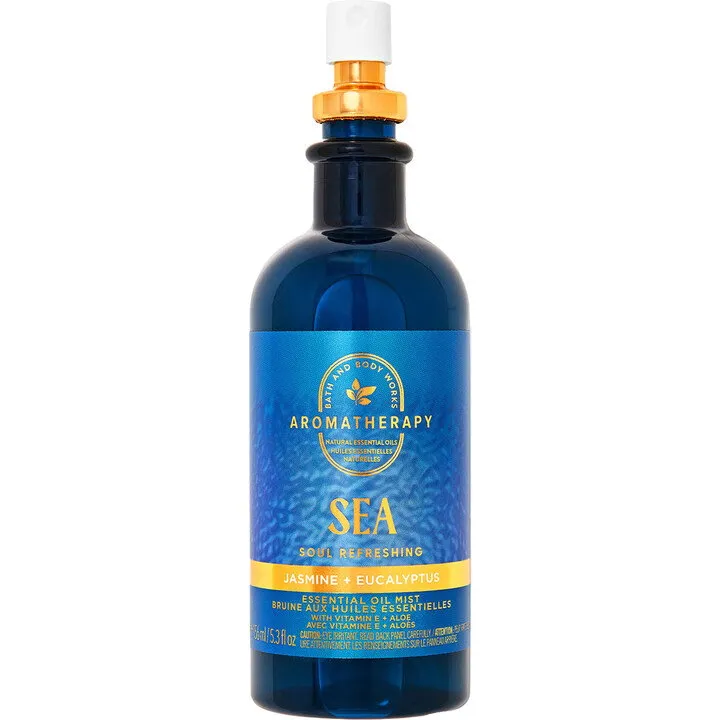 Bath & Body Works Sea Soul Refreshing - Jasmine Eucalyptus parfüm şişesi