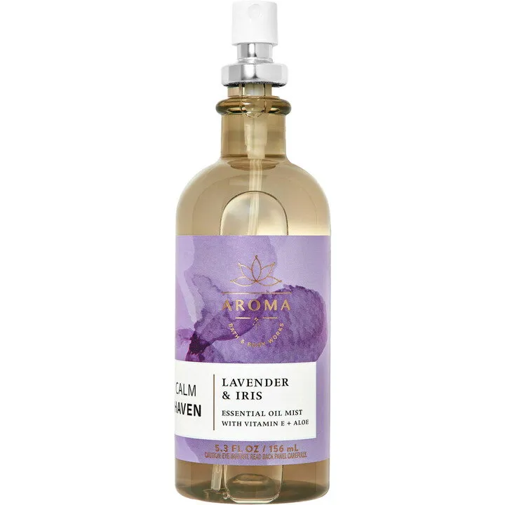 Bath & Body Works Calm Haven - Lavender & Iris parfüm şişesi