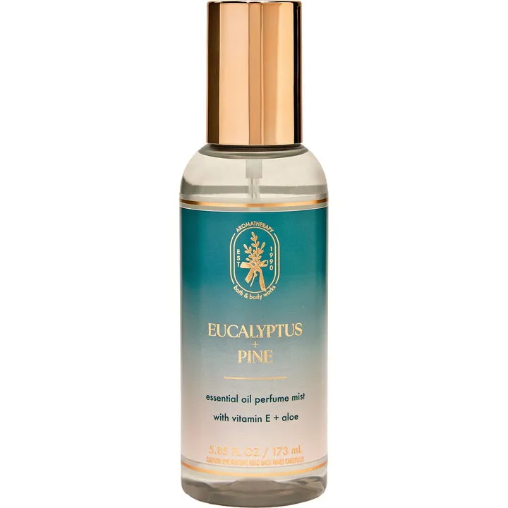 Bath & Body Works Eucalyptus + Pine / Northern Brights - Eucalyptus & Pine perfume bottle