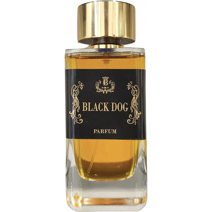 Enrico Buccella Black Dog perfume bottle