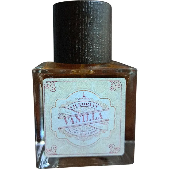 Coastal Carolina Parfums Victorian Vanilla perfume bottle