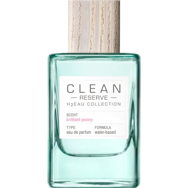 Clean Brilliant Peony perfume bottle