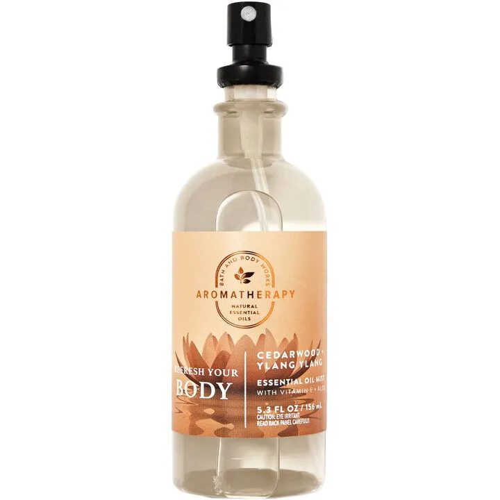 Bath & Body Works Refresh Your Body - Cedarwood + Ylang Ylang perfume bottle