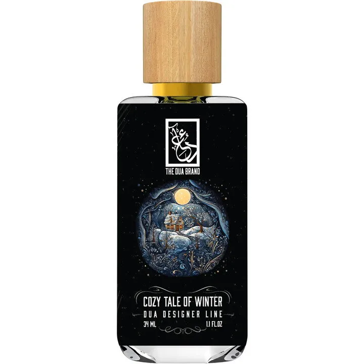 The Dua Brand Cozy Tale of Winter perfume bottle