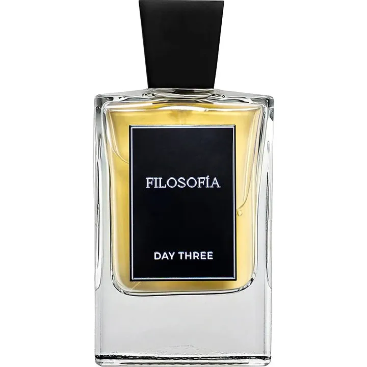 Day Three Fragrances Filosofia perfume bottle