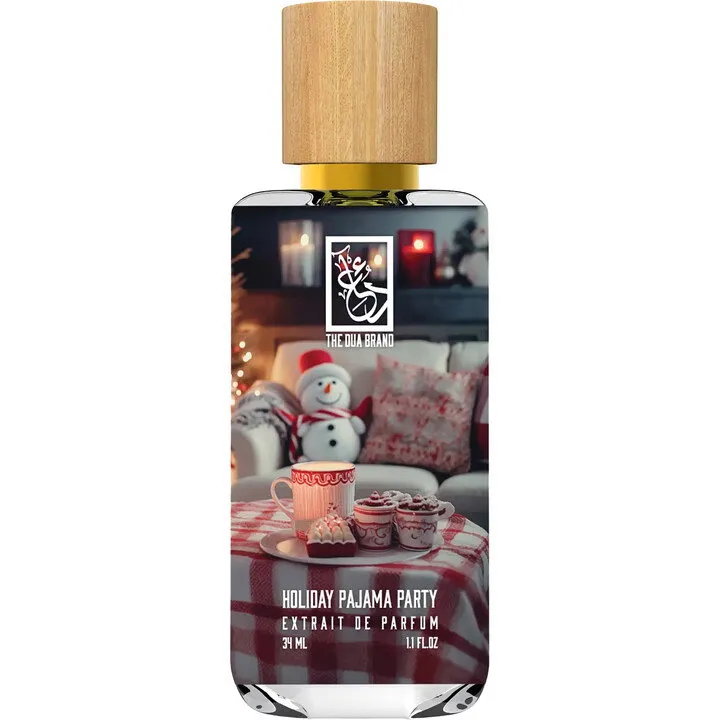 The Dua Brand Holiday Pajama Party perfume bottle