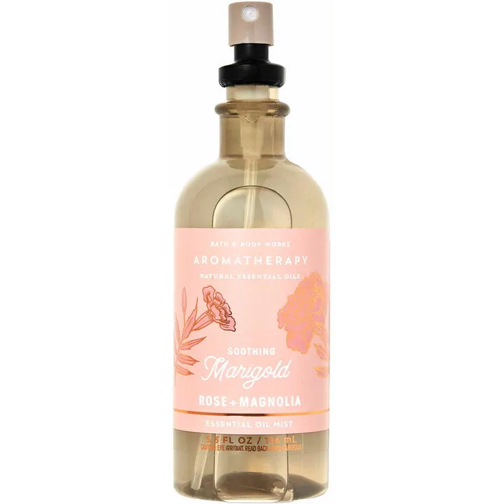 Bath & Body Works Soothing Marigold - Rose + Magnolia parfüm şişesi