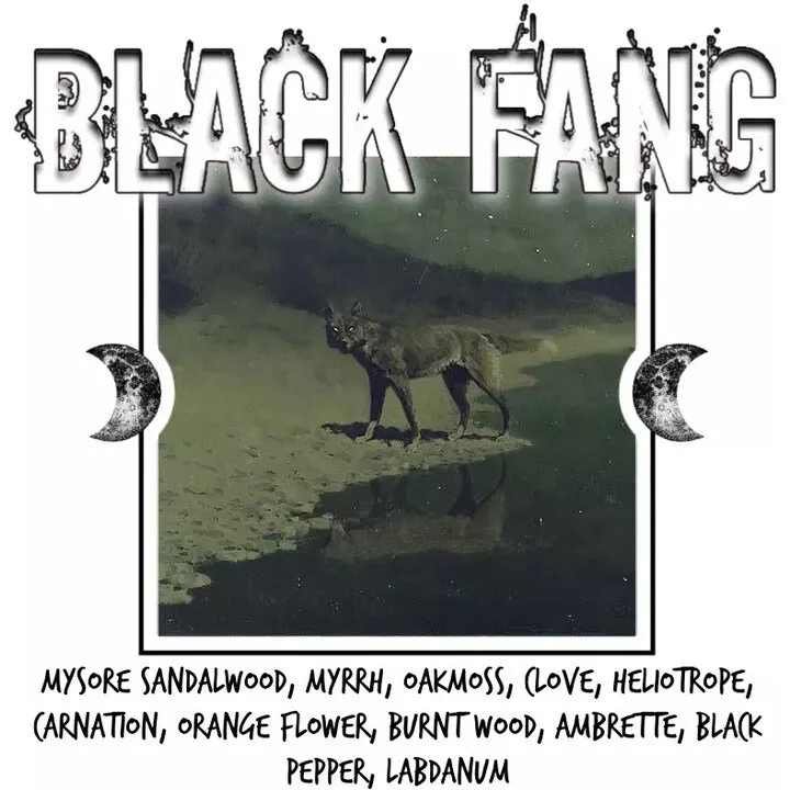 Lurker & Strange Black Fang parfüm şişesi