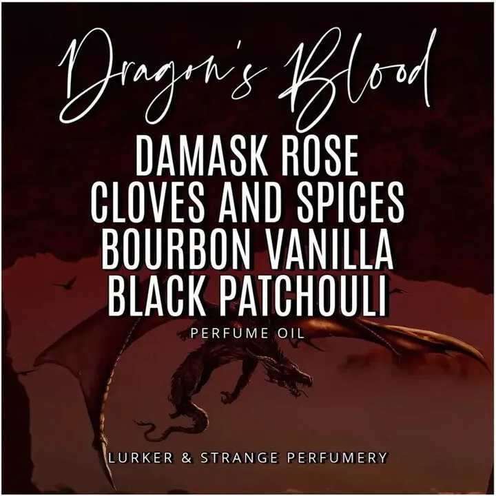 Lurker & Strange Dragon's Blood perfume bottle
