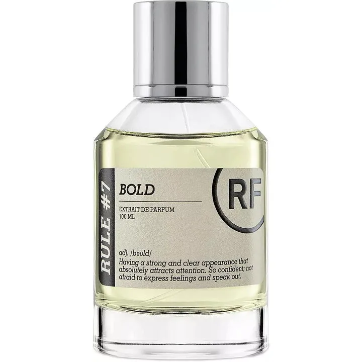 Rule Fragrances Rule #7 Bold parfüm şişesi