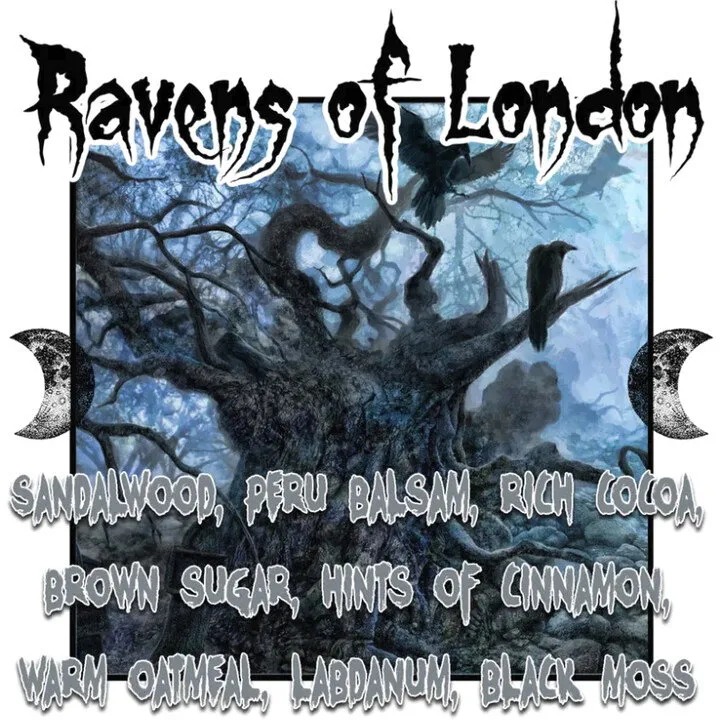 Lurker & Strange Ravens of London parfüm şişesi