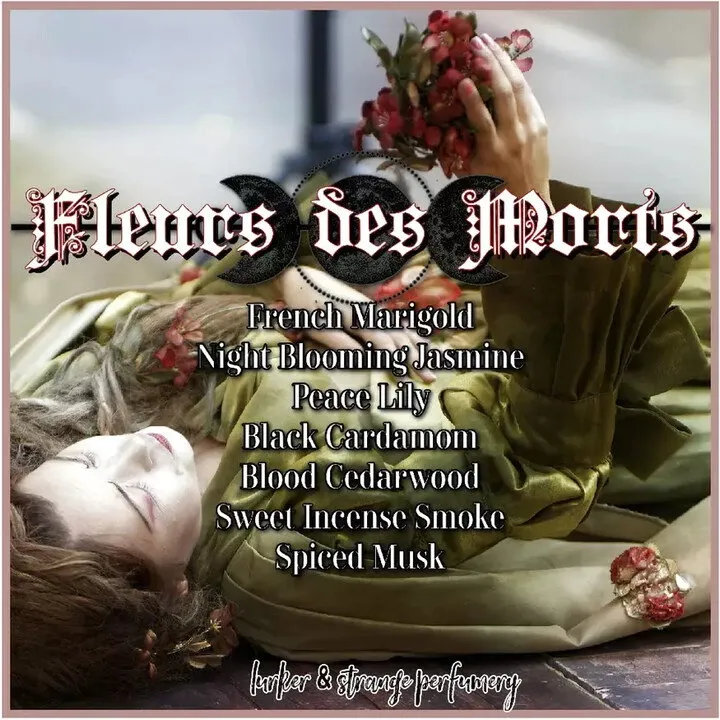 Lurker & Strange Fleurs des Morts parfüm şişesi