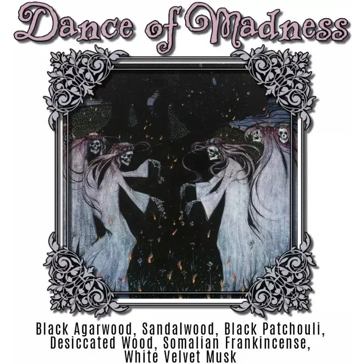 Lurker & Strange Dance of Madness perfume bottle