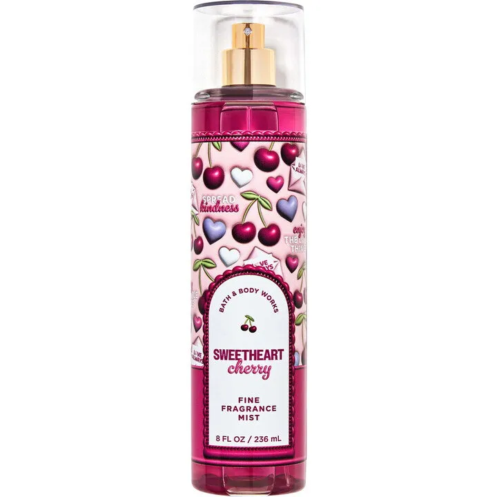 Bath & Body Works Sweetheart Cherry parfüm şişesi