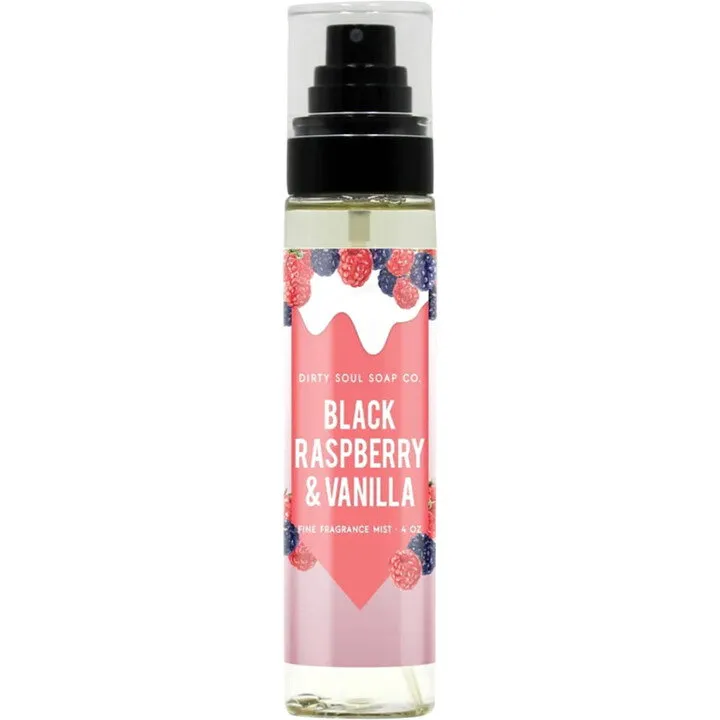 Dirty Soul Soap Co. Black Raspberry & Vanilla parfüm şişesi