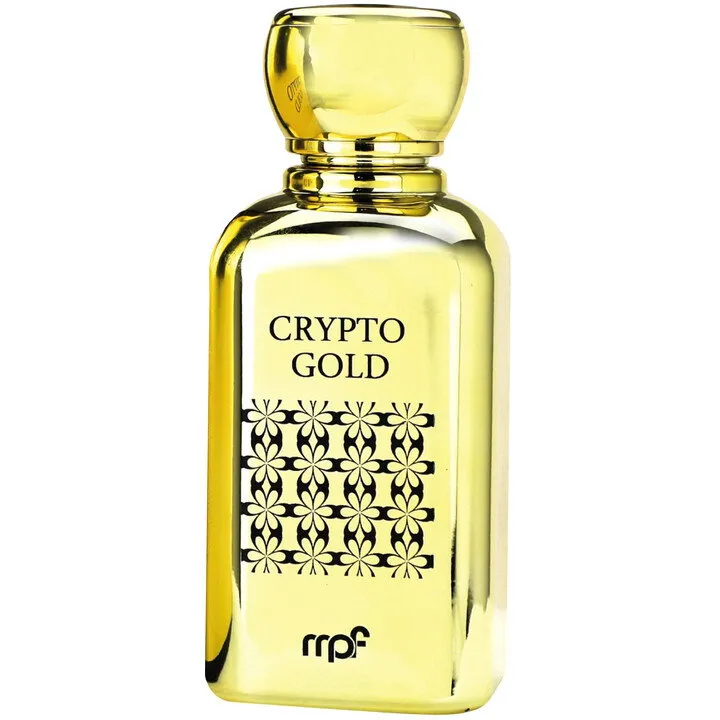 MPF Crypto Gold perfume bottle