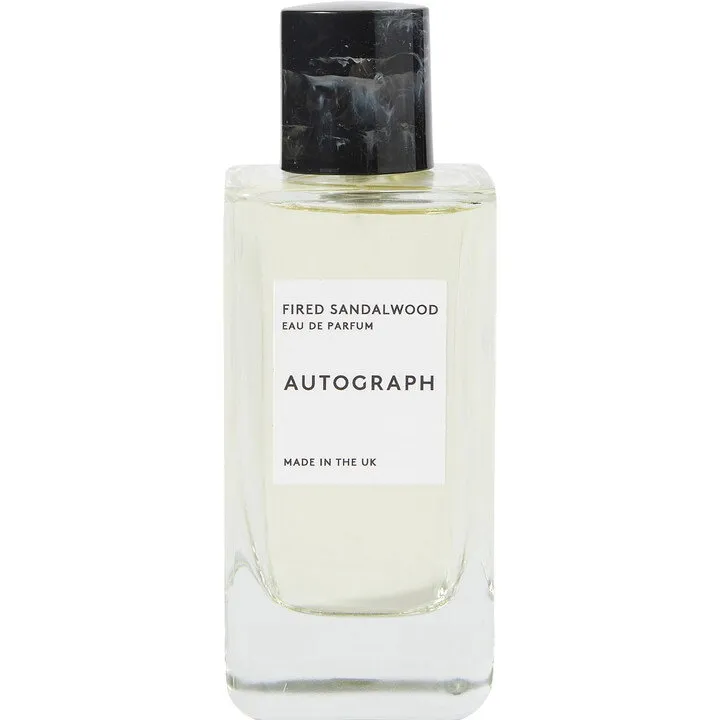 Marks & Spencer Autograph Fired Sandalwood perfume bottle