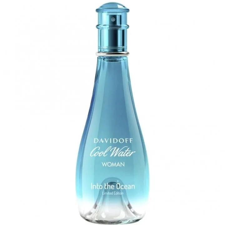 Davidoff Cool Water Woman Into the Ocean perfume bottle