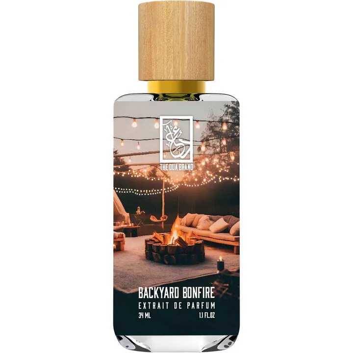 The Dua Brand Backyard Bonfire perfume bottle