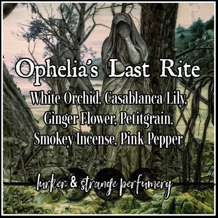 Lurker & Strange Ophelia's Last Rite perfume bottle