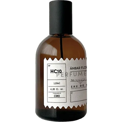 Perfumérica HC10 Ámbar Floral perfume bottle
